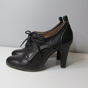 FRYE Harlow Oxfords Lace Up Pump Leather Shoe